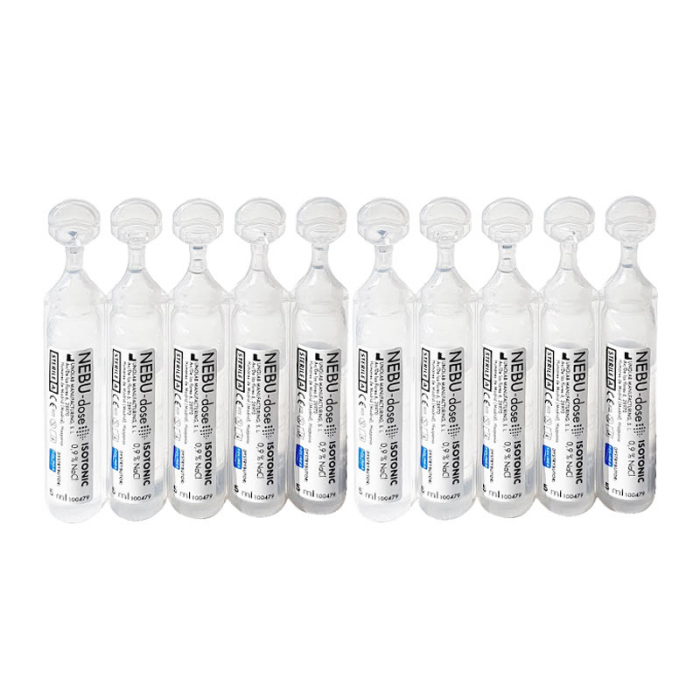 Ser fiziologic izotonic Solinea NEBU-dose concentratie 0.9%, 40 monodoze x 5 ml [2]
