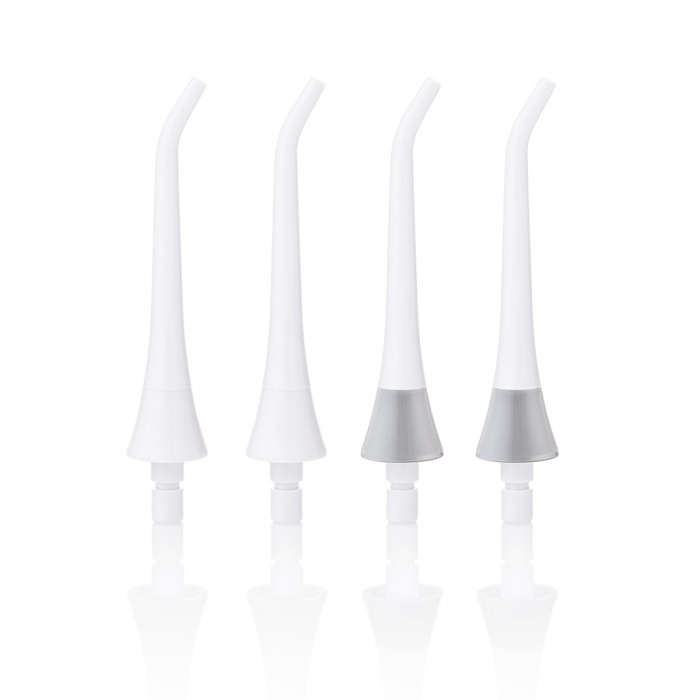 Set 4 rezerve duze standard Vitammy Hydra, pentru irigatorul bucal Vitammy Hydra, Alb [2]