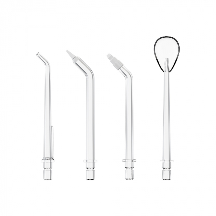Set 4 rezerve duze profesionale Vitammy Aquarius, pentru irigatorul bucal Vitammy Aquarius, Transparent [2]
