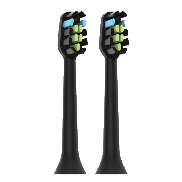 Set 4 rezerve periuta de dinti VITAMMY Symphony, Negru, TH1911-4 Black [4]
