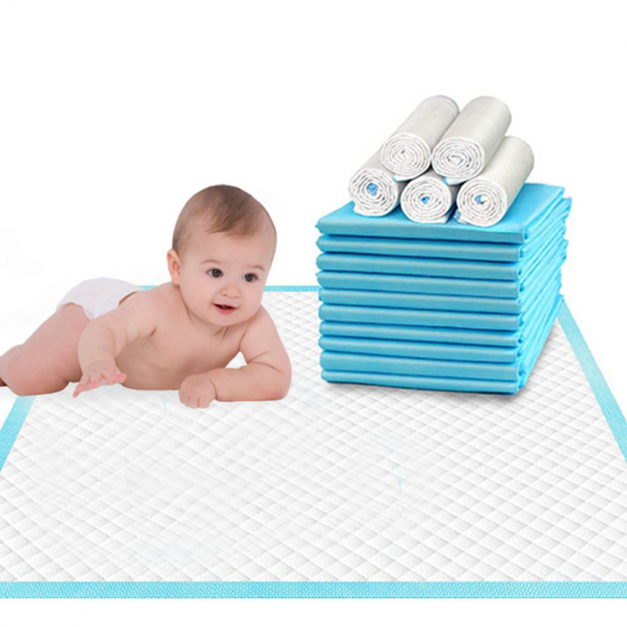 Set aleze, covorase absorbante de unica folosinta MEDLINE, protectii pentru pat, 40x60 cm, 100 buc, MSC281230C [5]