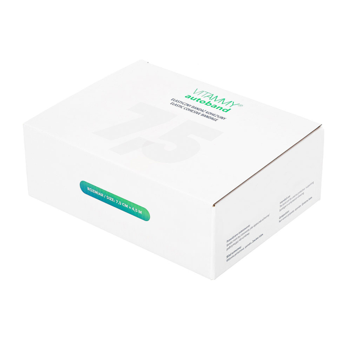 Set bandaje elastice autoadezive Vitammy Autoband, tehnologie cu microfibre, fara lipici, rezistent la apa, 7.5 x 450 cm, 12 bucati multicolore [3]