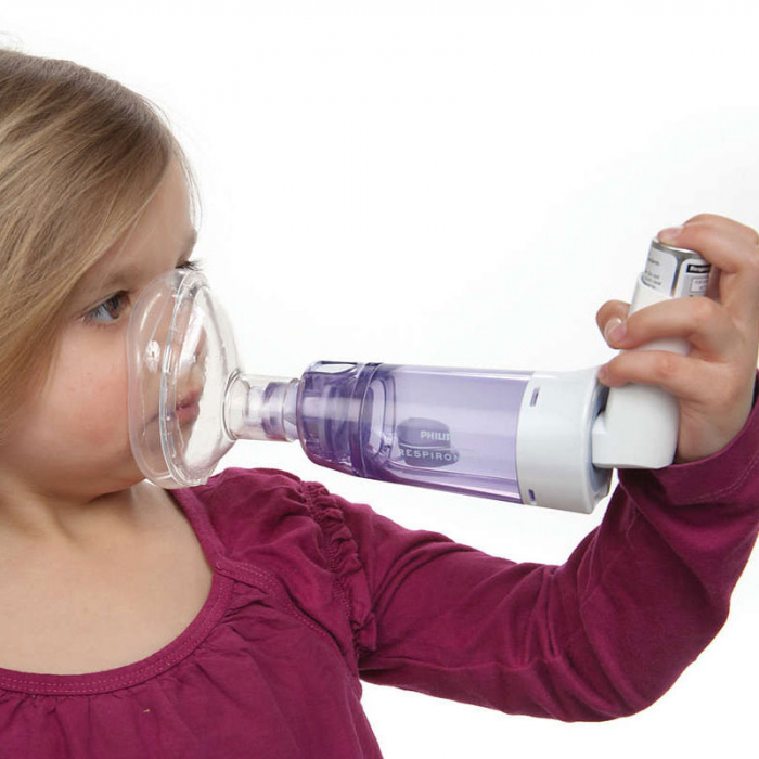 Set Camera de inhalare si Masca medie 1-5 ani LiteTouch Philips Respironics [4]