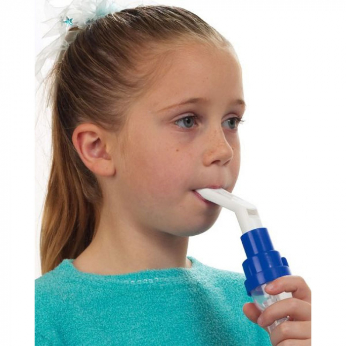 Set kit accesorii Philips Respironics Sidestream, 4448, piesa de gura, pahar de nebulizare, furtun, pentru aparatele de aerosoli cu compresor, 50 buc. [3]