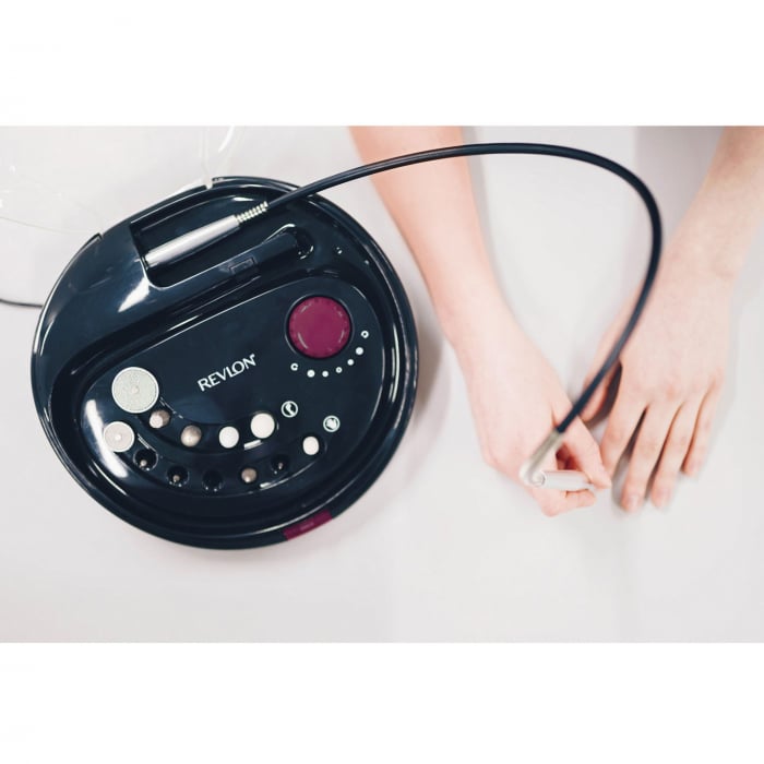 Set manichiura-pedichiura freza electrica REVLON Pro Collection Ultimate Glam RVSP3526E, Negru [3]