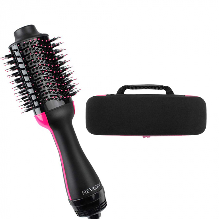 Set Perie electrica fixa REVLON One-Step Hair Dryer & Volumizer RVDR5222E2 si geanta transport RedLine Case One [2]