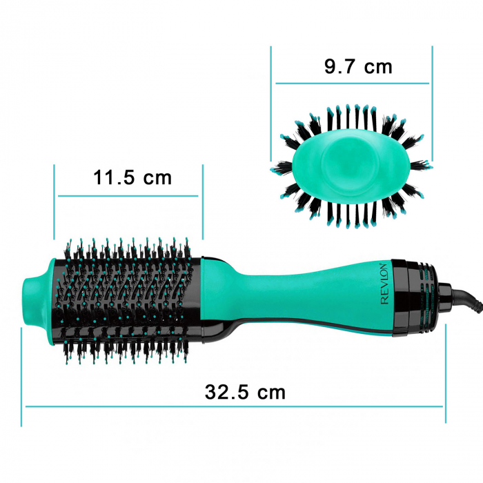 Set perie electrica fixa REVLON One-Step Hair Dryer & Volumizer RVDR5222TE teal si geanta transport RedLine Case One - Copie [3]