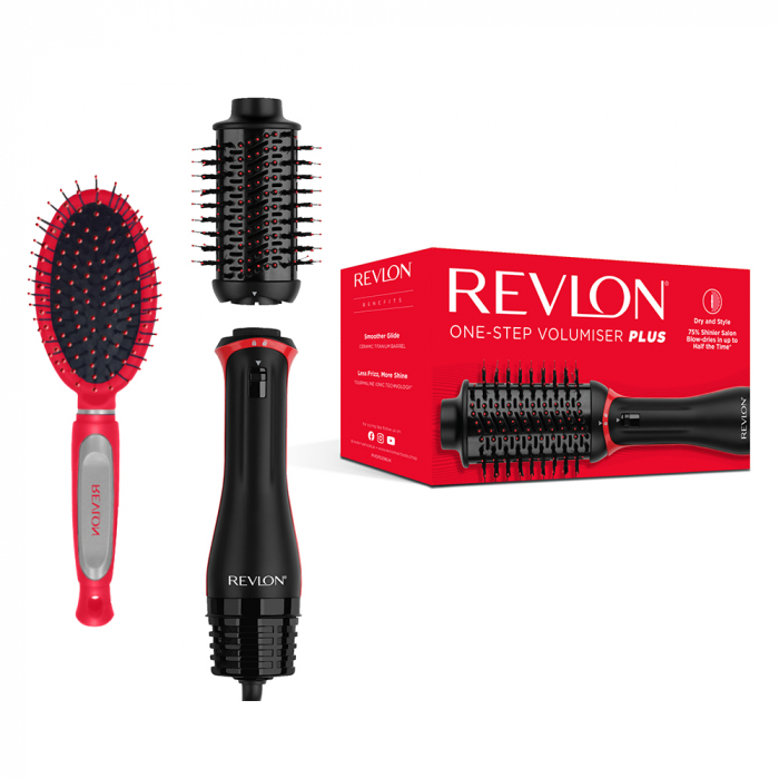 Set perie electrica fixa REVLON One-Step Volumiser PLUS RVDR5298E si perie de par Revlon RV2820UKE [10]