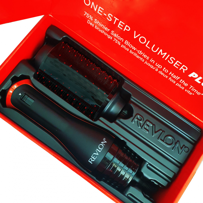 Set perie electrica fixa REVLON One-Step Volumiser PLUS RVDR5298E si perie de par Revlon RV2820UKE [8]