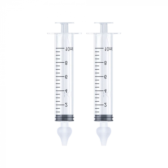 Set seringi pentru lavaj nazal RedLine Nasucel, pentru curatarea si hidratarea cailor nazale, 2 x 10 ml, 4 luni+ [2]