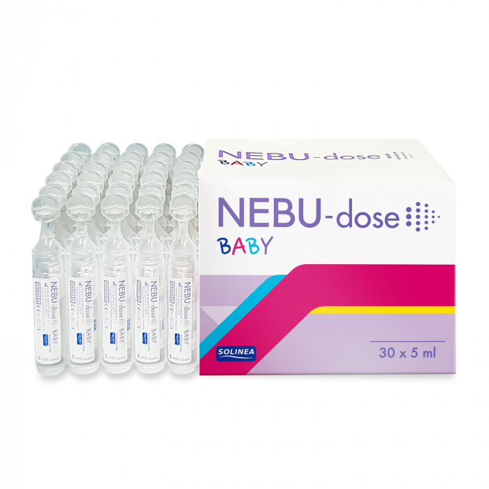 Solutie salina Solinea NEBU-dose Baby concentratie 1.5 %, 30 monodoze x 5 ml [3]