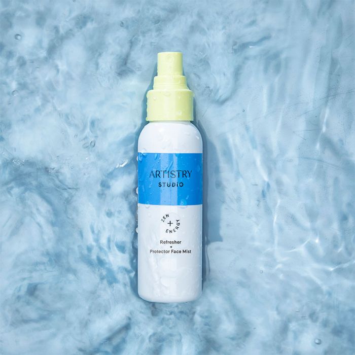 Spray facial revigorant + protector Artistry Studio™, pompita pentru pulverizarea microparticulelor, 100 ml [2]