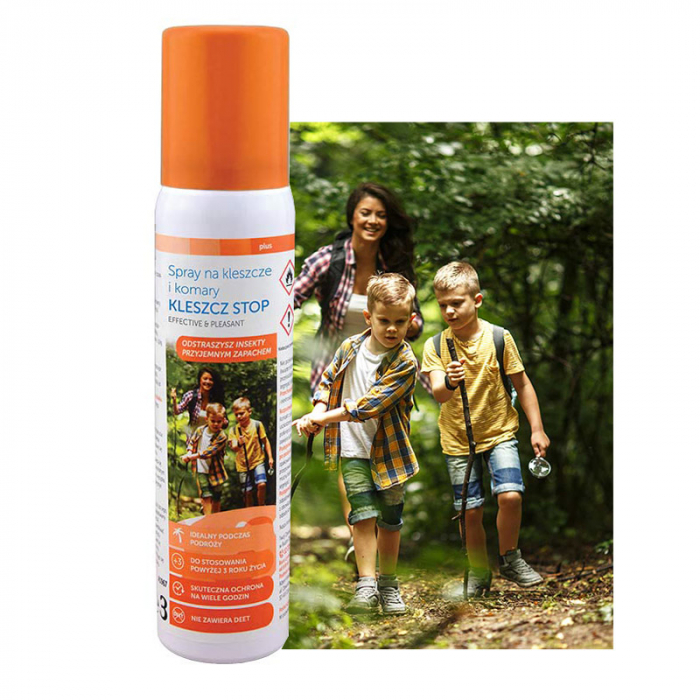 Spray impotriva tantarilor si capuselor Sanity Stop, pentru copii de la 3 ani, 100 ml [4]