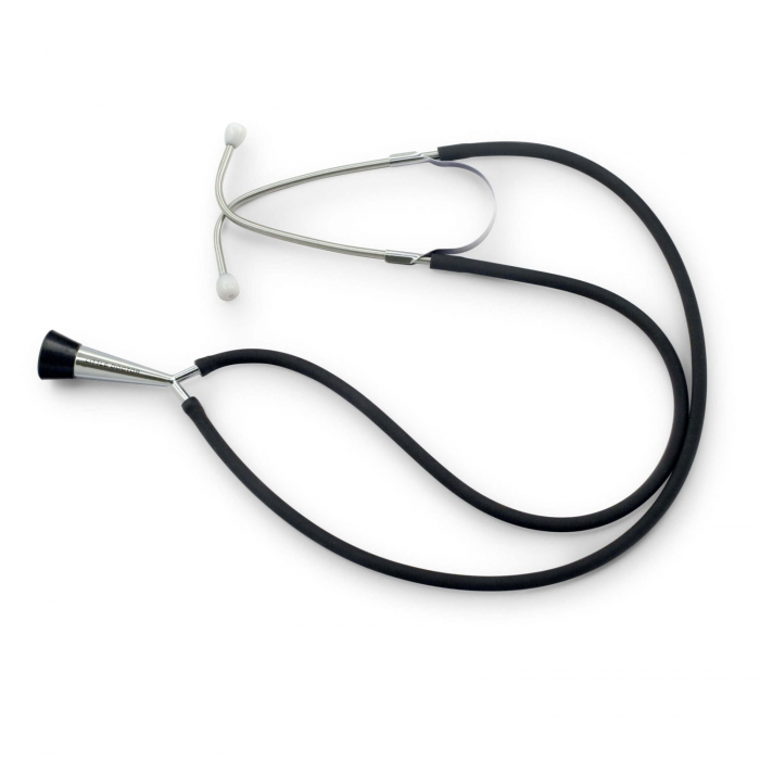 Stetoscop obstretical Little Doctor LD Prof IV, forma de clopot, 2 tuburi, lungime tub 56 cm, Negru/Inox [5]
