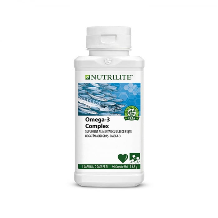Supliment alimentar Omega-3 Complex Amway NUTRILITE, 132g, 90 buc [1]