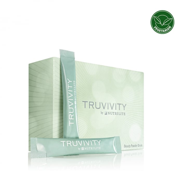 Supliment pentru frumusete Amway Beauty Powder Drink Truvivity by Nutrilite, 30 pliculete [1]