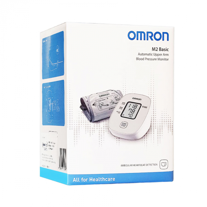 Tensiometru electronic de brat Omron M2 Basic, HEM-7121J-E, manseta 22 - 32 cm, cu adaptor AC original [7]