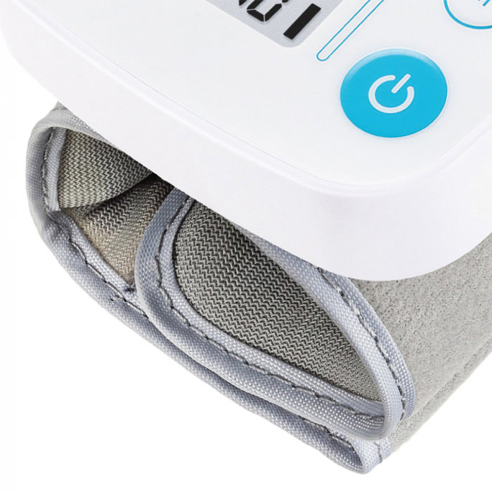 Tensiometru electronic de incheietura VITAMMY Next 0.1, masurare in timpul umflarii mansetei, detectare aritmie, detectie miscarea corpului, memorare 2 utilizatori, manseta 12.5-21.5 cm, Alb [4]