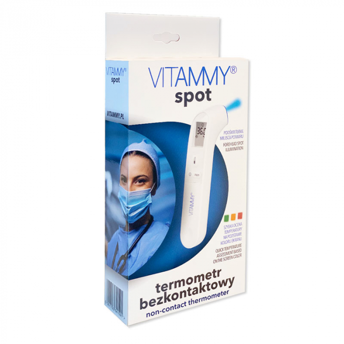 Termometru non-contact Vitammy Spot, resigilat, tehnologie infrarosu, pentru frunte [4]