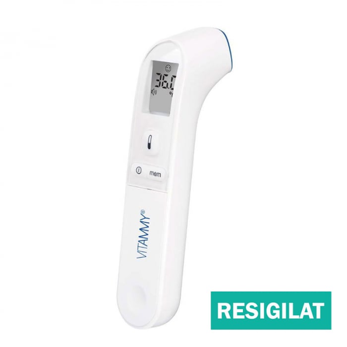 Termometru non-contact Vitammy Spot, resigilat, tehnologie infrarosu, pentru frunte [1]