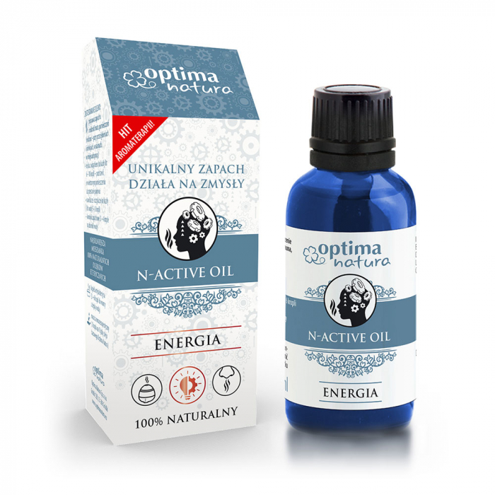 Ulei esential N-Active Energie, Optima Natura, 20 ml [3]