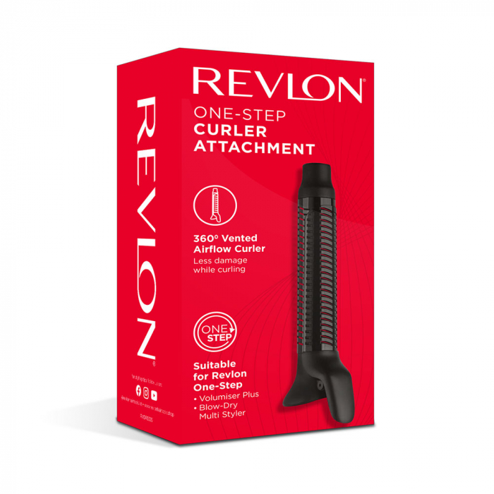 Ondulator cu flux de aer ventilat Revlon One-Step Curler Attachment RVDR5335, accesoriu pentru One-Step Blow-Dry Multi Styler RVDR5333E si One-Step Volumiser PLUS RVDR5298E, resigilat [4]