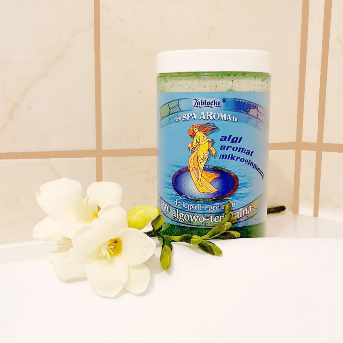 Sare termala cu alge Zablocka pentru baie si peeling, 400 g [5]