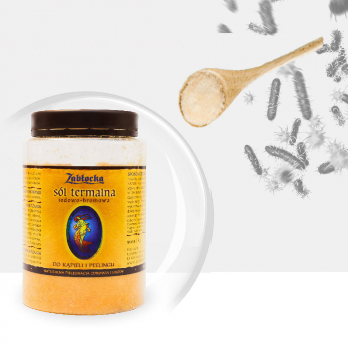 Sare termala iodine-bromine Zablocka pentru peeling si baie, 1 kg [6]