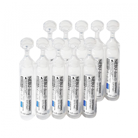 Ser fiziologic izotonic Solinea NEBU-dose concentratie 0.9%, 10 monodoze x 5 ml [0]