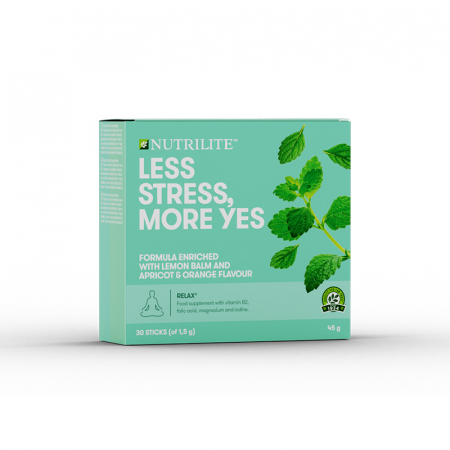 Supliment alimentar Amway NUTRILITE Less Stress, More Yes – Mai putin stres, mai mult progres 45 g, 30 pliculete [1]