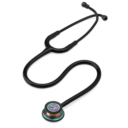 Stetoscop 3M Littmann Classic III 5870, utilizare adulti si copii, Negru/Curcubeu [1]