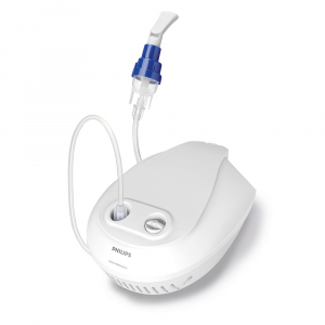 Aparate aerosoli - Aparat aerosoli Philips Respironics Home Nebulizer, cu compresor, sistem Active Venturi