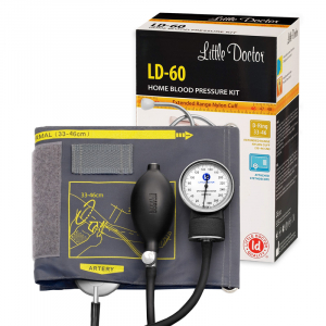 Tensiometru mecanic Little Doctor LD 60, stetoscop atasat, manseta 33-46 cm, manometru din metal [3]