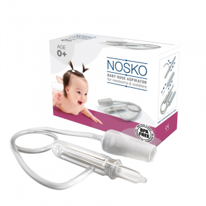Aspirator nazal Nosko Plastic pentru bebelusi si copii [0]