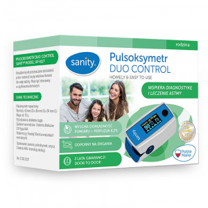 Pulsoximetru Sanity Duo Control, copii 3 ani + si adulti, masoara nivelul de saturatie a oxigenului si rata pulsului, Ecran OLED [6]