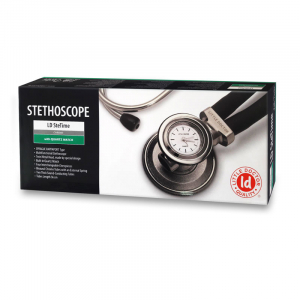 Stetoscop Little Doctor LD SteTime cu ceas, 2 tuburi, lungime tub 56cm, Negru/Inox [3]