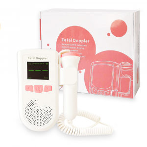 Monitor Fetal Doppler RedLine AD51A, pentru monitorizarea functiilor vitale, alb/roz [1]