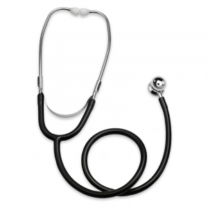 Stetoscop neonatal Little Doctor LD Prof III, stetoscop metalic utilizabil pe ambele parti, diafragma mica, Negru/Inox [2]