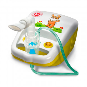 Aparate aerosoli - Aparat aerosoli cu compresor Little Doctor LD-212C, 3 Dispensere pentru reglarea dimensiunilor particulelor, 2 Masti, galben