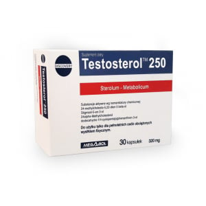 Capsule Megabol Testosterol 250, 30 cps, puternic anabolizant natural, creste nivelul de testosteron [0]