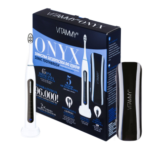 Periute de dinti electrice - Periuta de dinti electrica VITAMMY Onyx, 96000 vibratii/min, 5 moduri de periaj