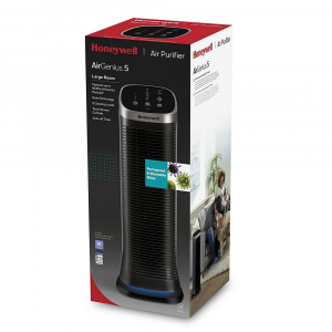 Purificator de aer Honeywell Air Genius 5, filtru reutilizabil, 5 moduri de filtrare, Negru [3]