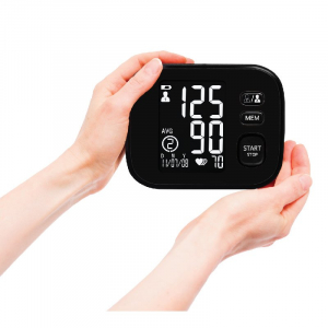 Tensiometru electronic de brat VITAMMY Super Cosmo, manseta 22-42 cm, Negru-Alb [1]