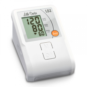 Tensiometru de brat Little Doctor LD2, semiautomat, afisaj LCD, memorare 90 de valori, alb [1]