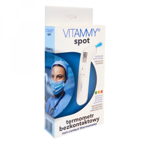 Termometru non-contact Vitammy Spot, tehnologie infrarosu, pentru frunte, uz casnic si profesional [2]