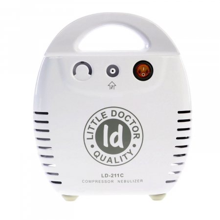 Aparat aerosoli cu compresor Little Doctor LD 211C, cutie pentru accesorii, 3 dispensere, 3 masti [3]