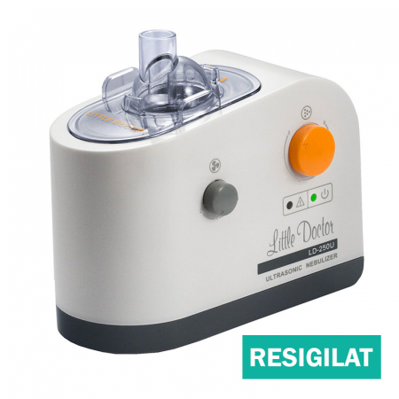 Aparat aerosoli cu ultrasunete Little Doctor LD-152U, debit si particule reglabile, Alb [0]