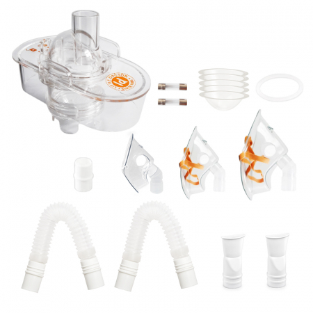 Aparat aerosoli cu ultrasunete Little Doctor LD-152U, debit si particule reglabile, Alb [4]
