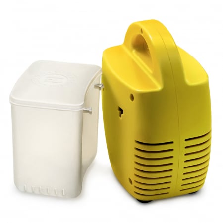 Aparat aerosoli Little Doctor LD 211C, cu compresor, galben, cutie pentru accesorii, 3 dispensere, 3 masti [2]