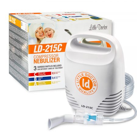 Aparat aerosoli Little Doctor LD-215C, nebulizator cu compresor, 3 dimensiuni de particule [2]
